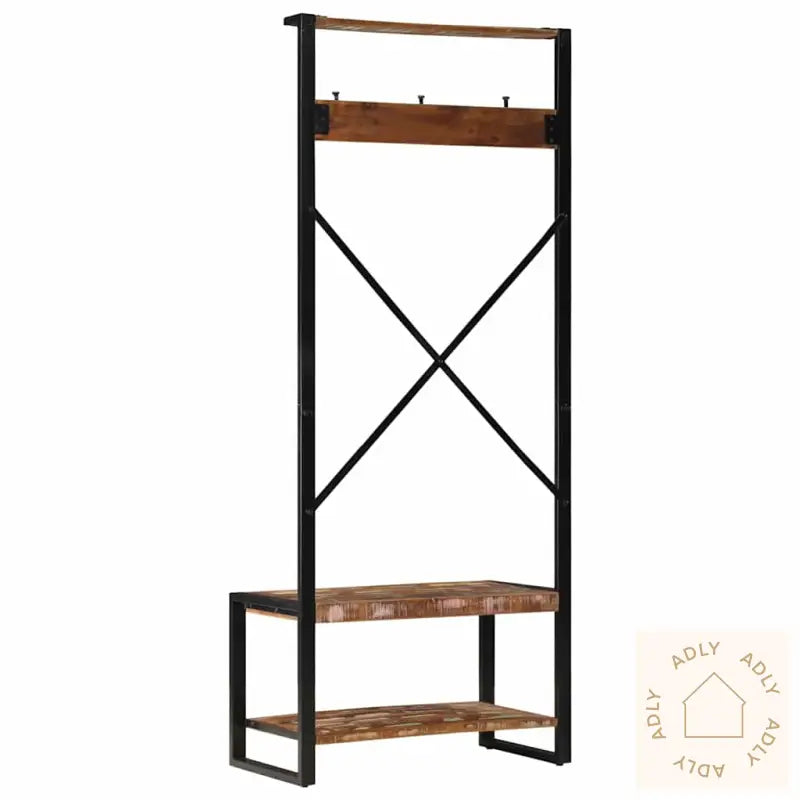 Klesstativ Flerfarget 80X40X190 Cm Gjenvunnet Heltre