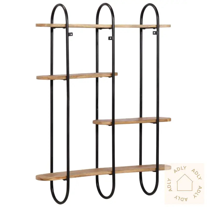 Vegghylle 90X20X116,5 Cm Grovt Heltre Mangotre