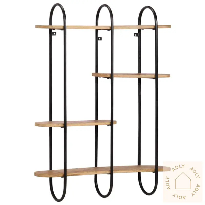 Vegghylle 90X20X116,5 Cm Grovt Heltre Mangotre