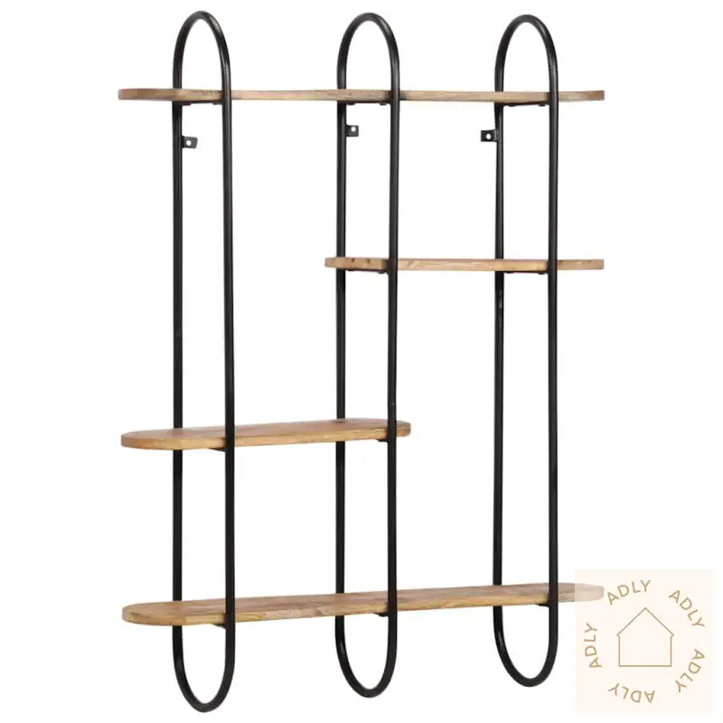 Vegghylle 90X20X116,5 Cm Grovt Heltre Mangotre