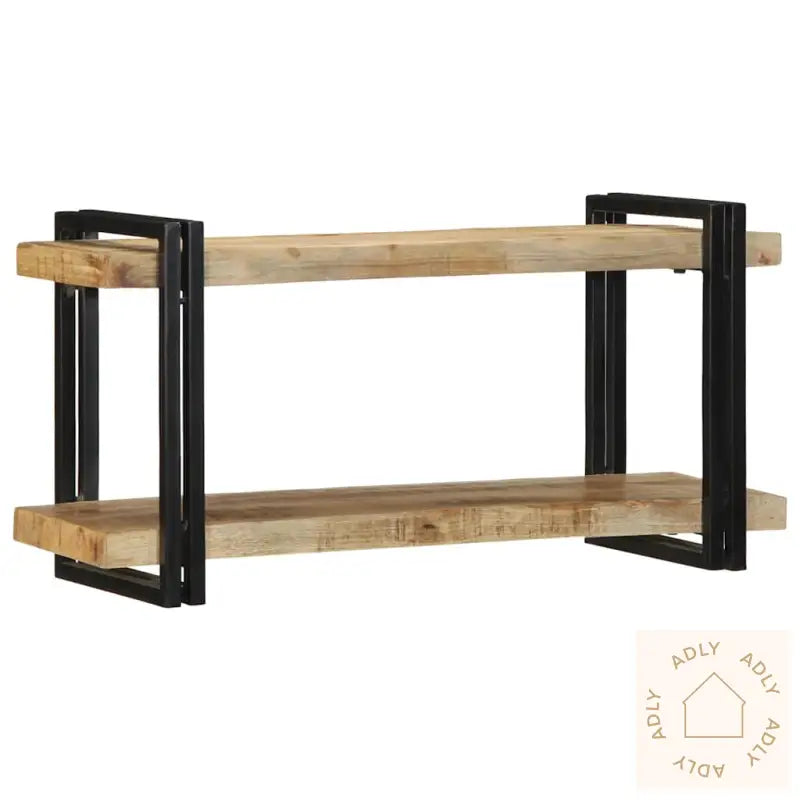 Vegghylle 90X33X45 Cm Grovt Heltre Mangotre