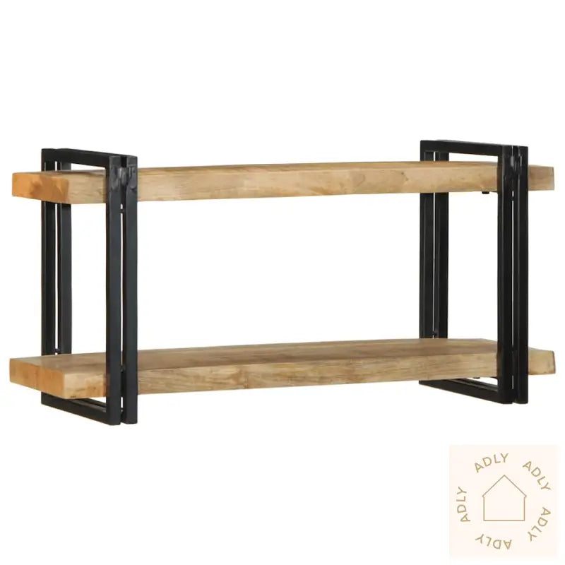 Vegghylle 90X33X45 Cm Grovt Heltre Mangotre