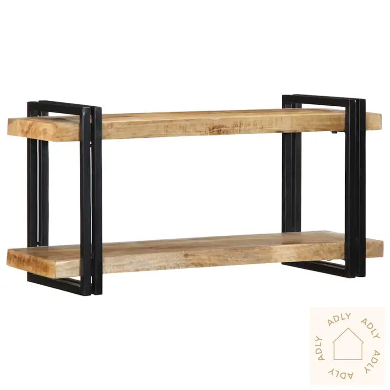 Vegghylle 90X33X45 Cm Grovt Heltre Mangotre