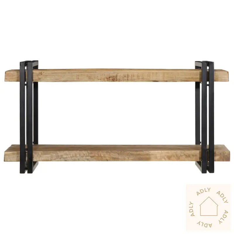 Vegghylle 90X33X45 Cm Grovt Heltre Mangotre