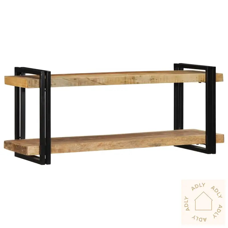 Vegghylle 110X33X45 Cm Grovt Heltre Mangotre