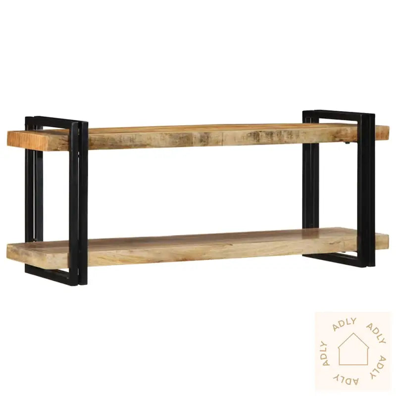 Vegghylle 110X33X45 Cm Grovt Heltre Mangotre