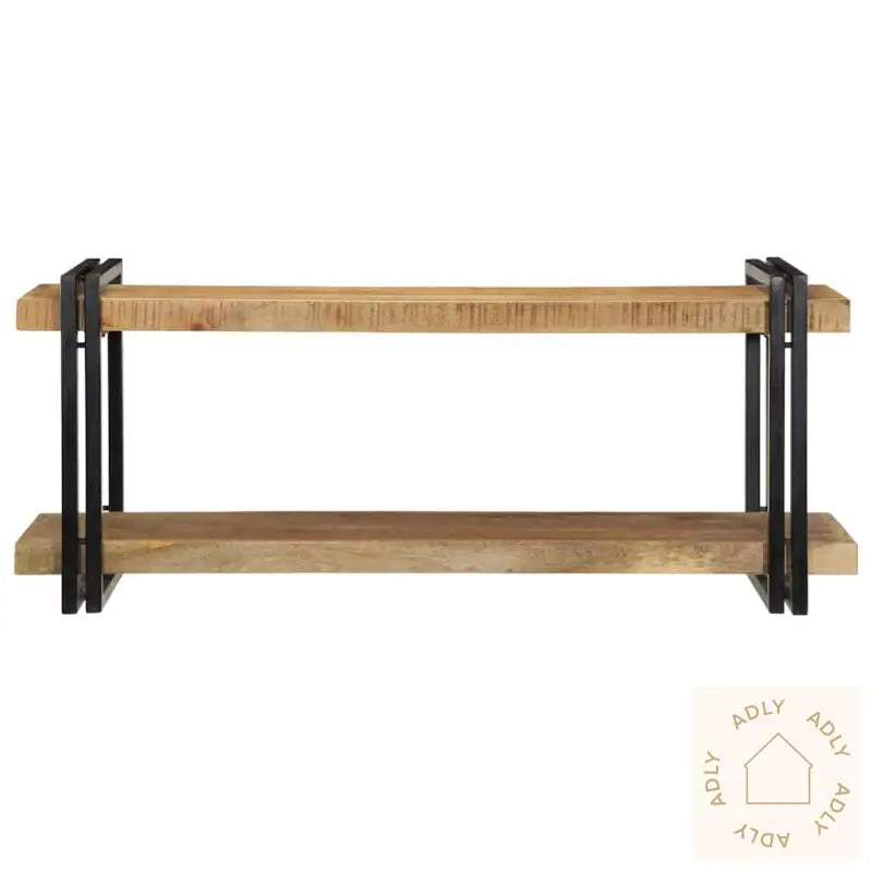 Vegghylle 110X33X45 Cm Grovt Heltre Mangotre