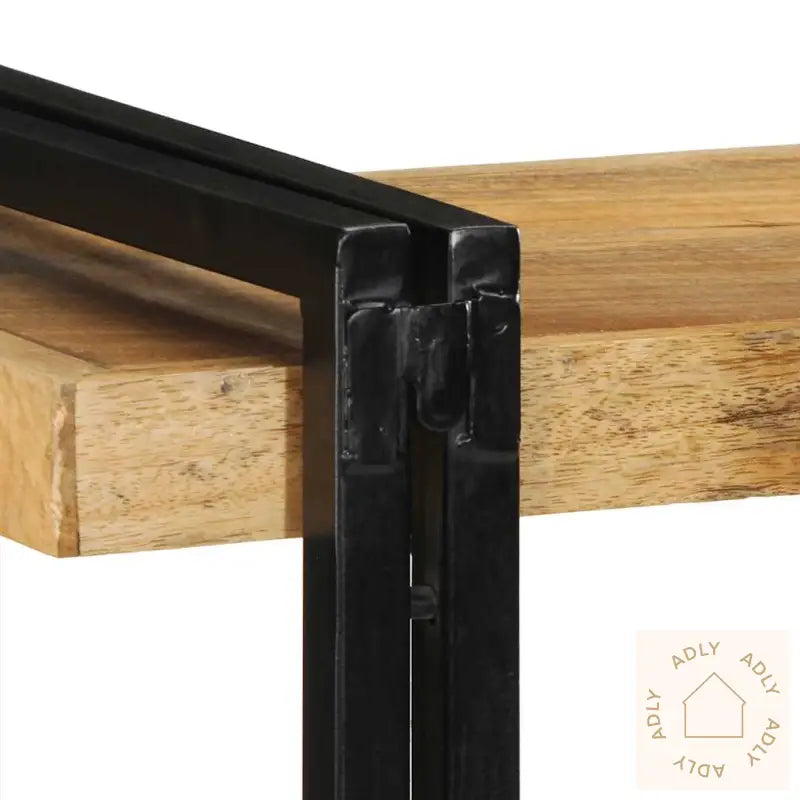 Vegghylle 110X33X45 Cm Grovt Heltre Mangotre