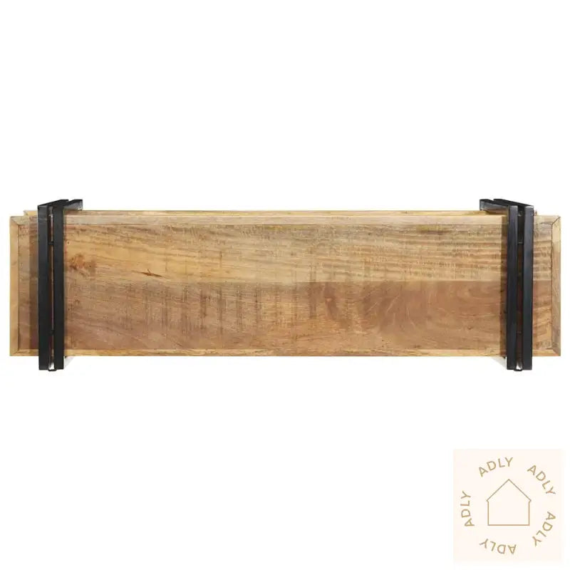 Vegghylle 110X33X45 Cm Grovt Heltre Mangotre