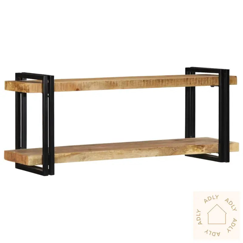 Vegghylle 110X33X45 Cm Grovt Heltre Mangotre