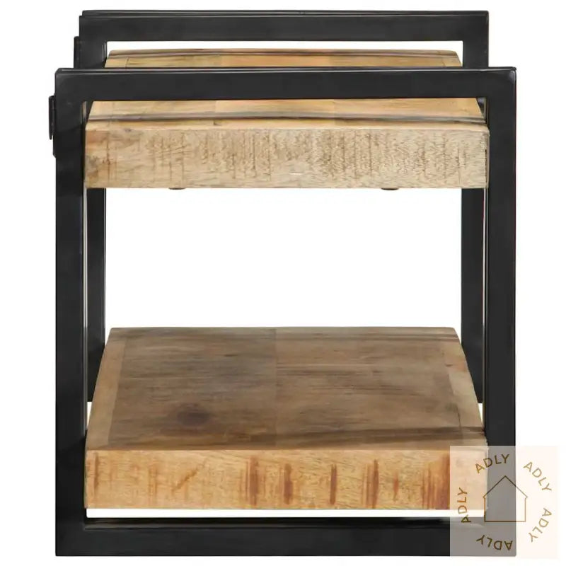 Vegghylle 70X33X35 Cm Grovt Heltre Mangotre
