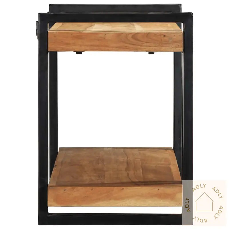 Vegghylle 90X33X45 Cm Heltre Akasie
