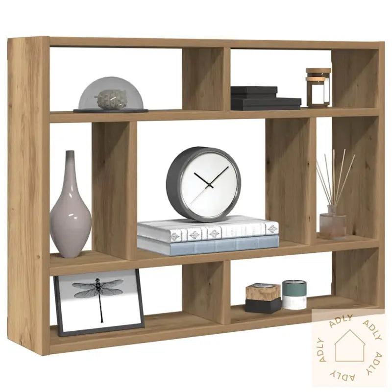 Vegghylle Artisan Eik 75X16X55 Cm Konstruert Tre