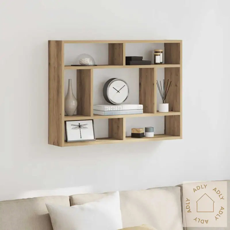 Vegghylle Artisan Eik 75X16X55 Cm Konstruert Tre