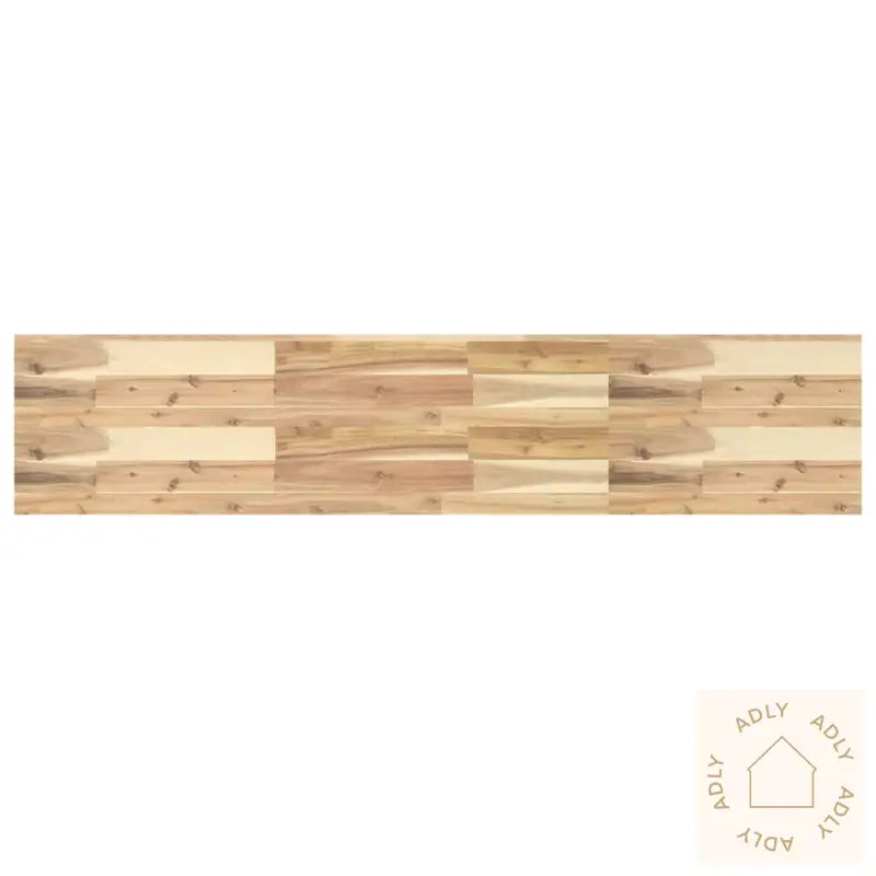 Flytende Hylle 120X30X4 Cm Ubehandlet Heltre Akasie