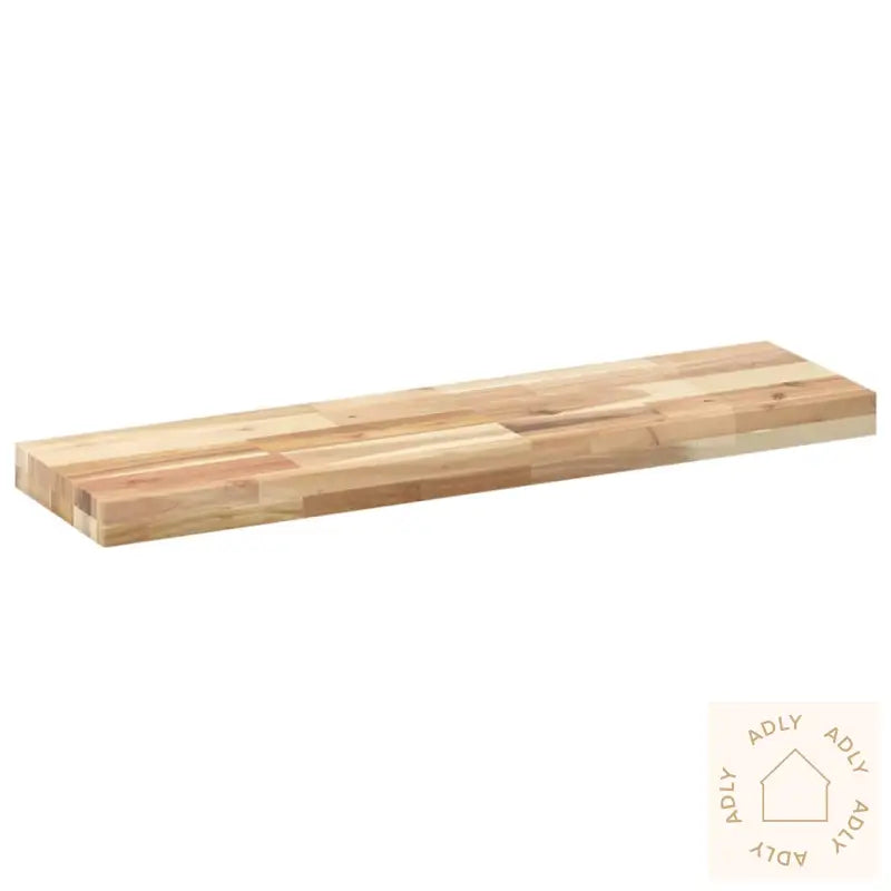 Flytende Hylle 80X20X4 Cm Ubehandlet Heltre Akasie