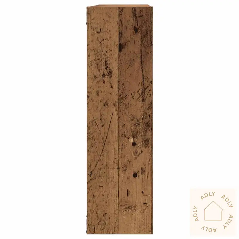 Vegghylle Gammelt Tre 75X16X55 Cm Konstruert Tre