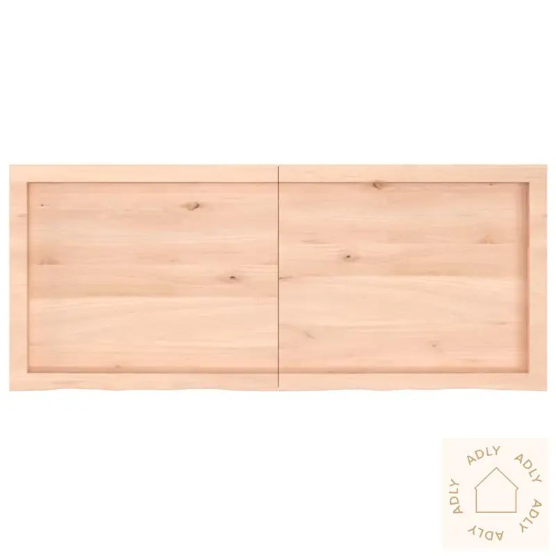 Vegghylle 120X50X(2-4) Cm Ubehandlet Heltre Eik