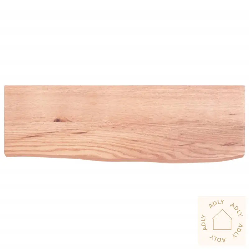 Vegghylle Lysebrun 60X20X4 Cm Behandlet Heltre Eik