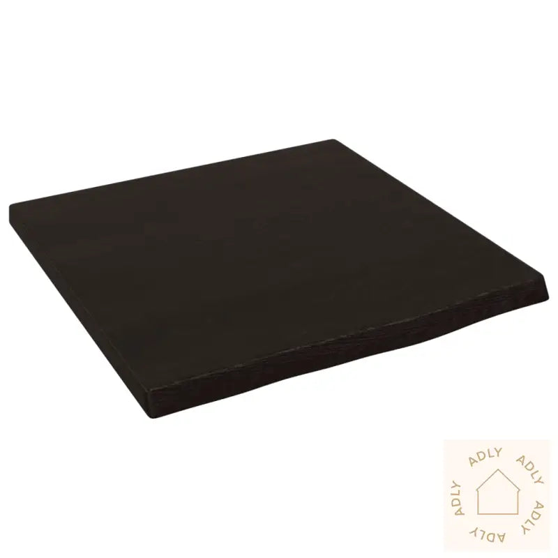 Vegghylle Mørkebrun 40X40X2 Cm Behandlet Heltre Eik