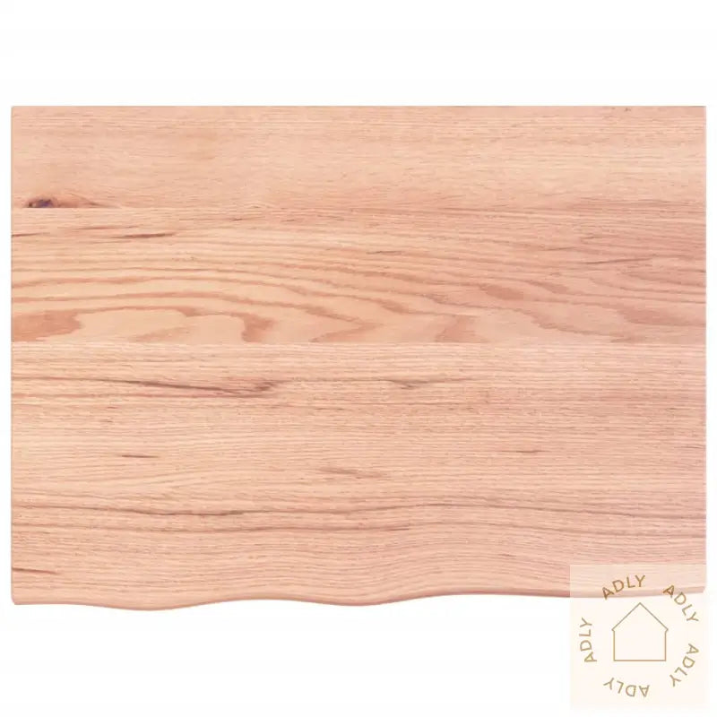 Vegghylle Lysebrun 80X60X2 Cm Behandlet Heltre Eik