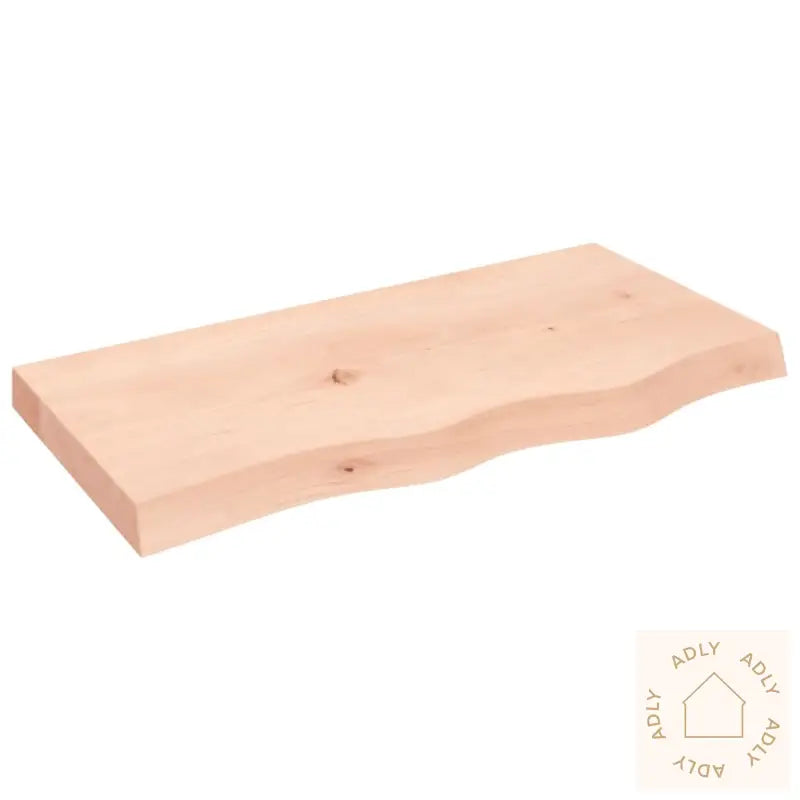 Vegghylle 80X40X(2-6) Cm Ubehandlet Heltre Eik