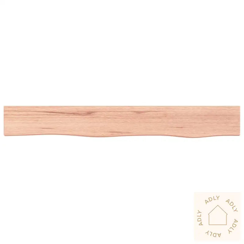 Vegghylle Lysebrun 80X10X2 Cm Behandlet Heltre Eik