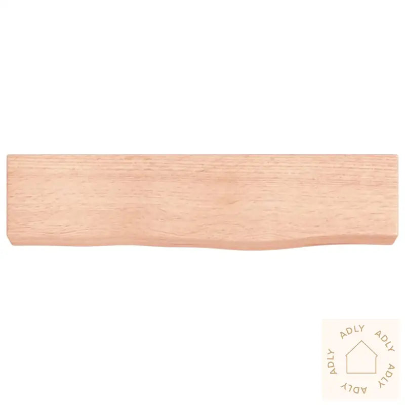 Vegghylle Lysebrun 40X10X4 Cm Behandlet Heltre Eik