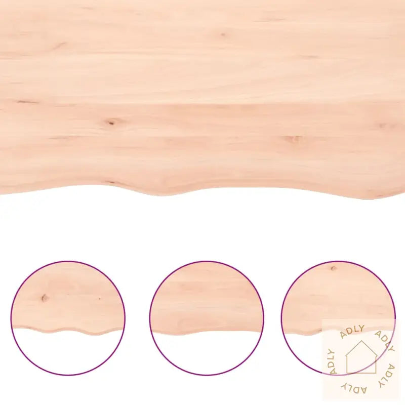 Vegghylle 100X20X6 Cm Ubehandlet Heltre Eik