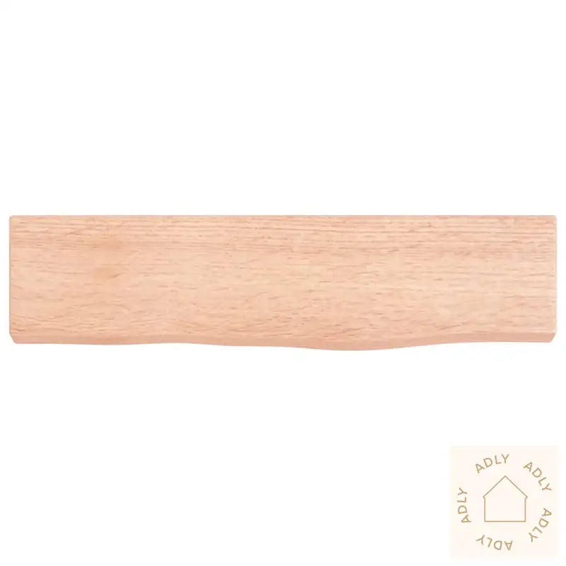 Vegghylle Lysebrun 40X10X2 Cm Behandlet Heltre Eik
