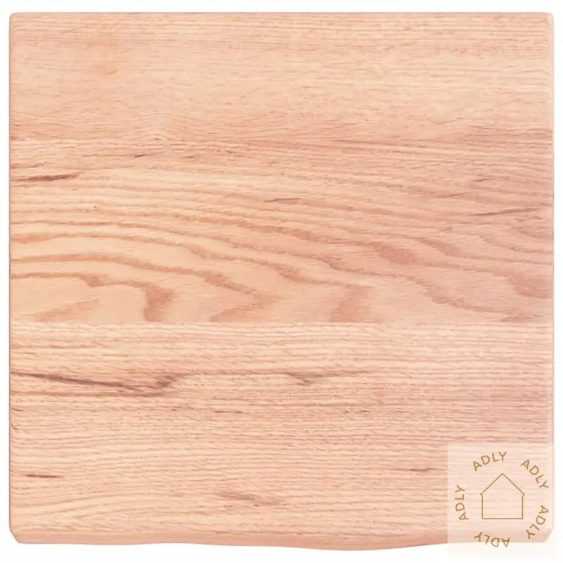Vegghylle Lysebrun 40X40X(2-4) Cm Behandlet Heltre Eik