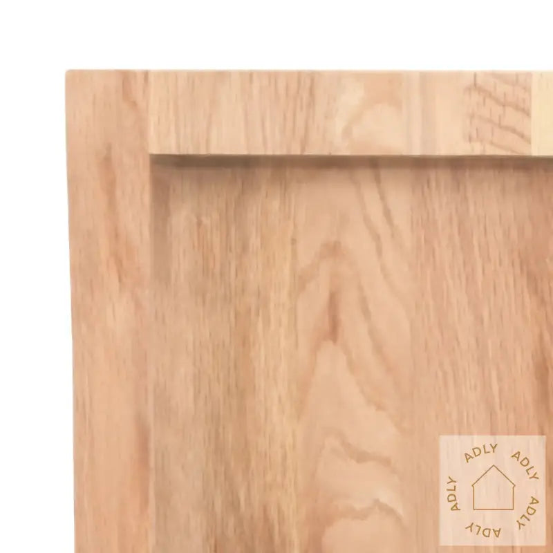 Vegghylle Lysebrun 80X50X(2-4) Cm Behandlet Heltre Eik