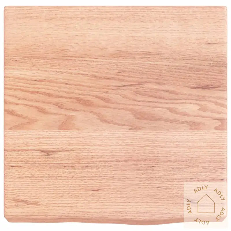 Vegghylle Lysebrun 40X40X(2-6) Cm Behandlet Heltre Eik