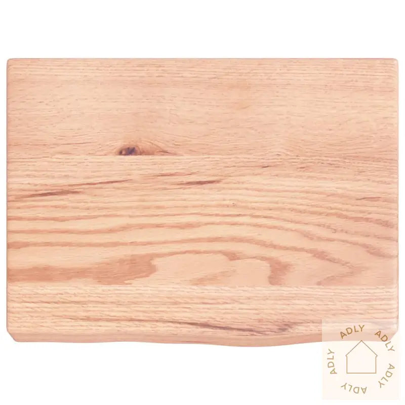 Vegghylle Lysebrun 40X30X(2-6) Cm Behandlet Heltre Eik