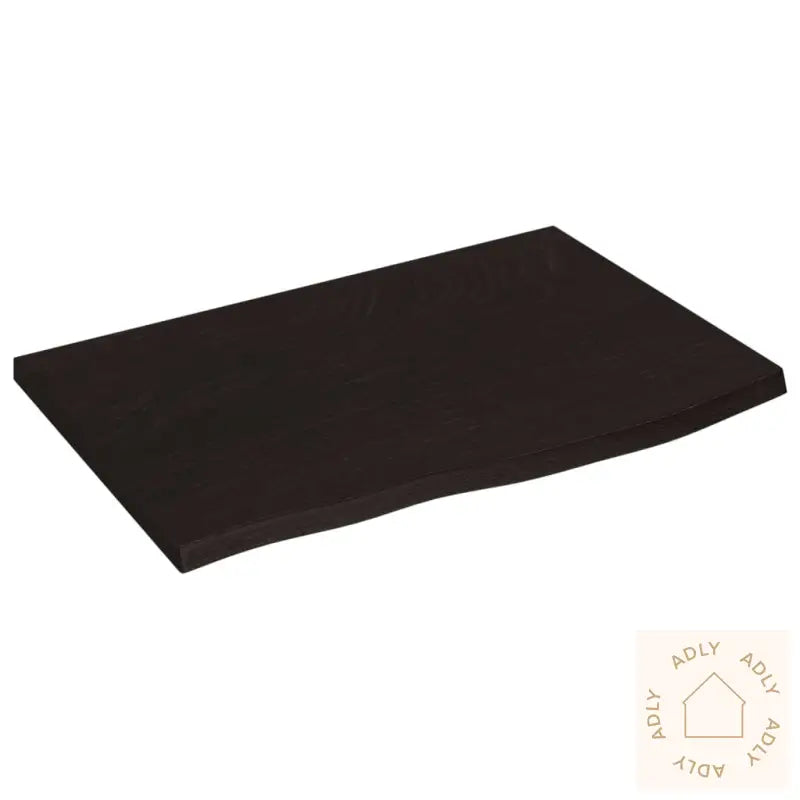 Vegghylle Mørkebrun 60X40X2 Cm Behandlet Heltre Eik