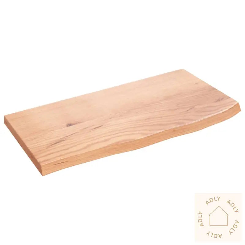 Vegghylle Lysebrun 60X30X2 Cm Behandlet Heltre Eik