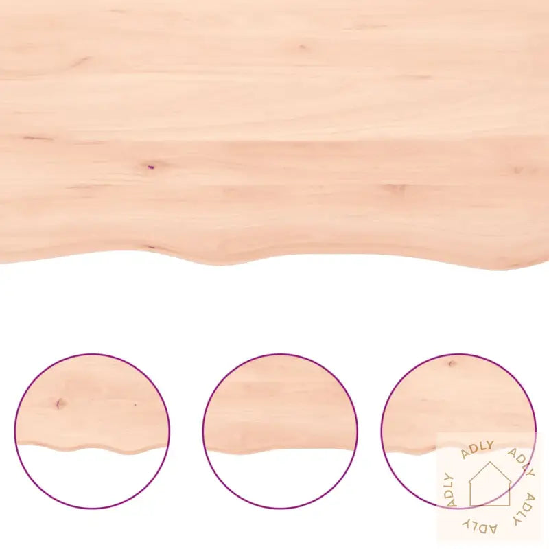 Vegghylle 100X20X2 Cm Ubehandlet Heltre Eik