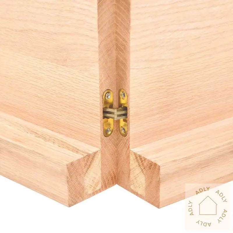 Vegghylle 120X60X(2-6) Cm Ubehandlet Heltre Eik