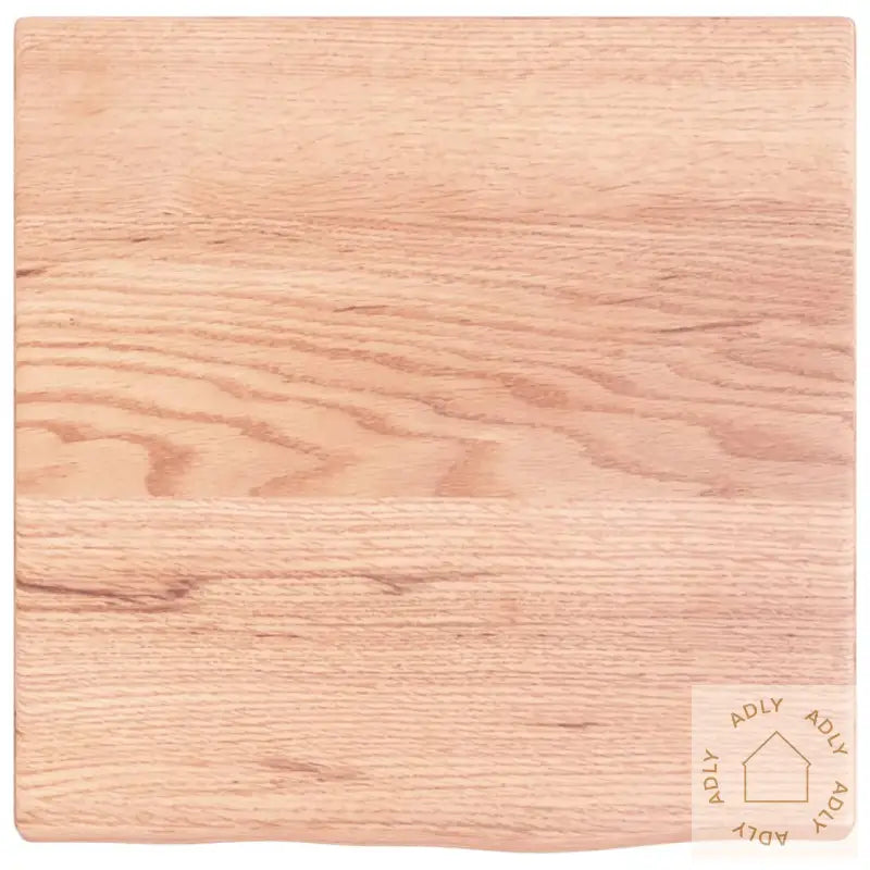 Vegghylle Lysebrun 40X40X2 Cm Behandlet Heltre Eik