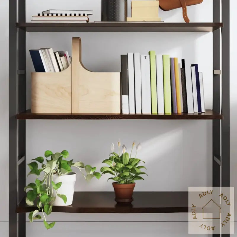 Vegghylle Mørkebrun 100X50X2 Cm Behandlet Heltre Eik