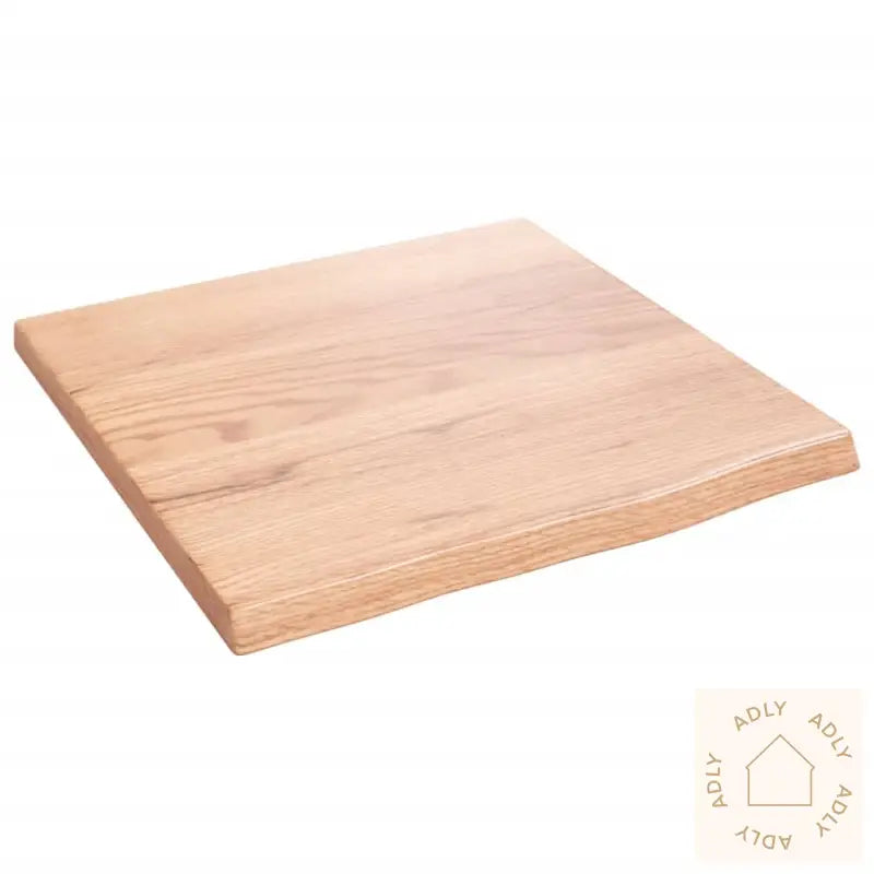 Vegghylle Lysebrun 40X40X2 Cm Behandlet Heltre Eik