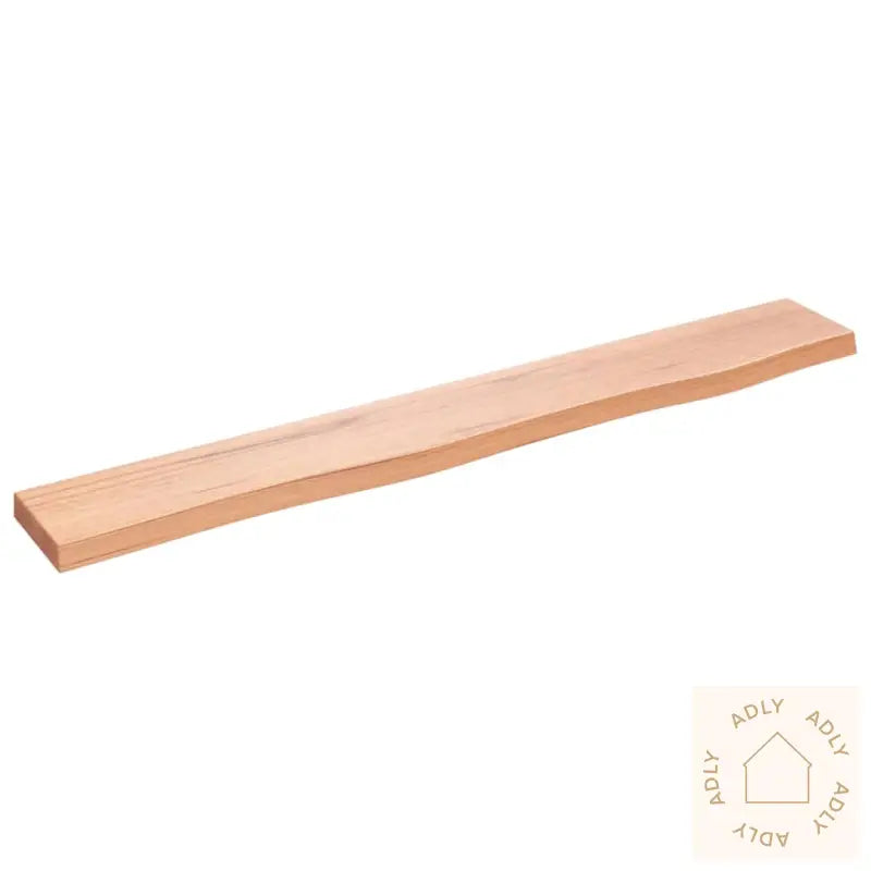 Vegghylle Lysebrun 80X10X2 Cm Behandlet Heltre Eik