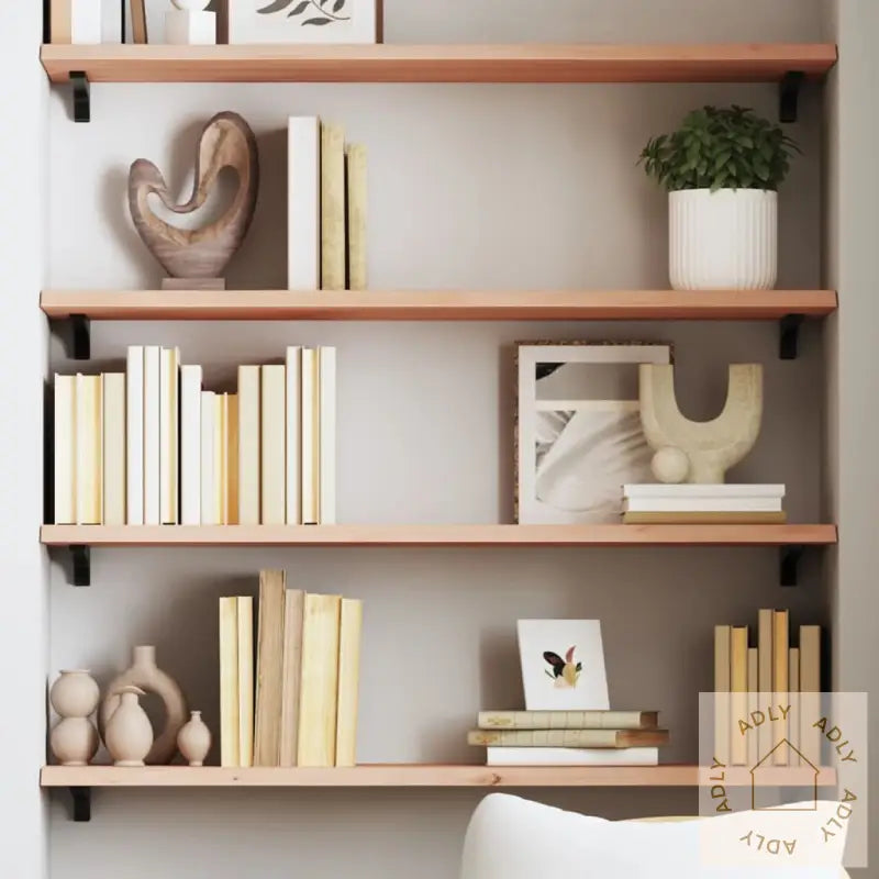Vegghylle 100X30X2 Cm Ubehandlet Heltre Eik