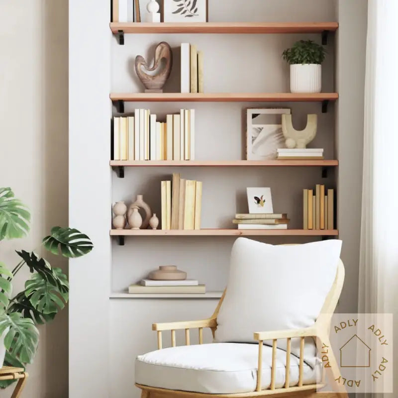 Vegghylle 100X30X2 Cm Ubehandlet Heltre Eik