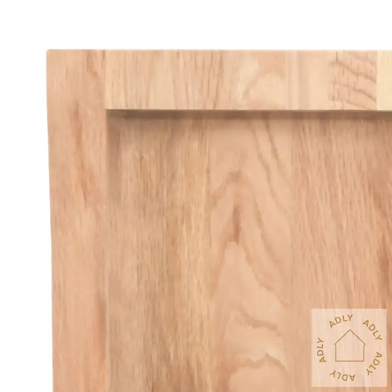 Vegghylle Lysebrun 80X40X(2-6) Cm Behandlet Heltre Eik