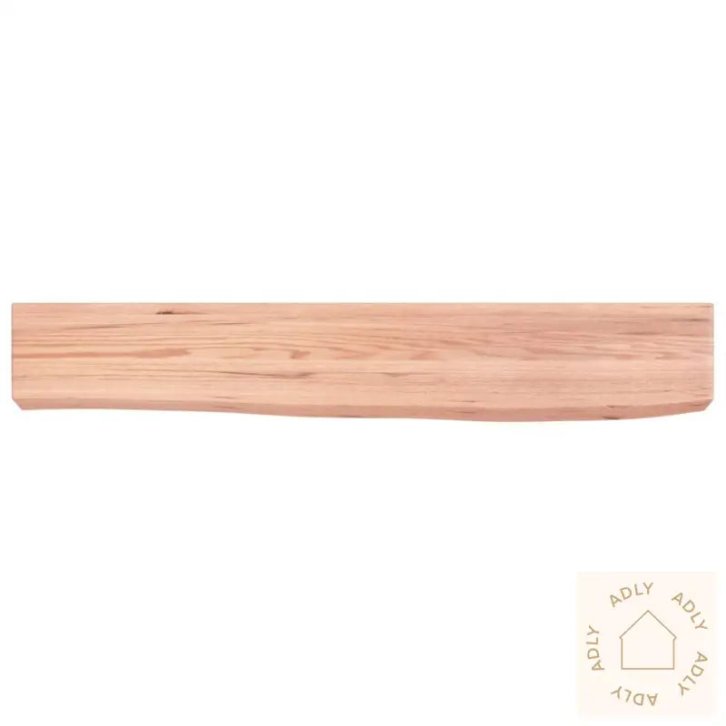Vegghylle Lysebrun 60X10X6 Cm Behandlet Heltre Eik