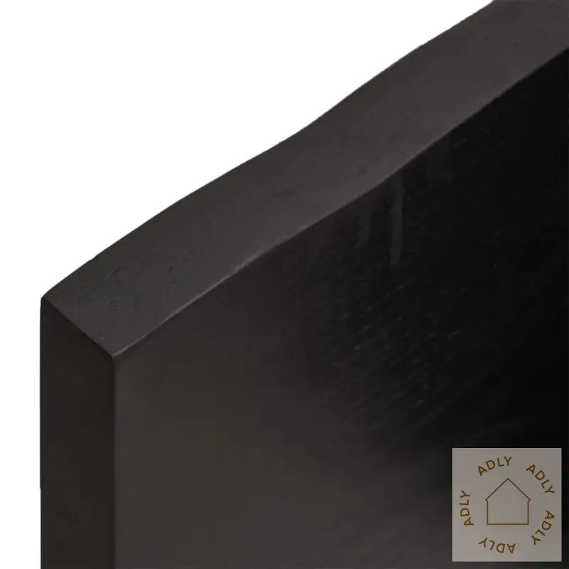 Vegghylle Mørkebrun 60X20X4 Cm Behandlet Heltre Eik