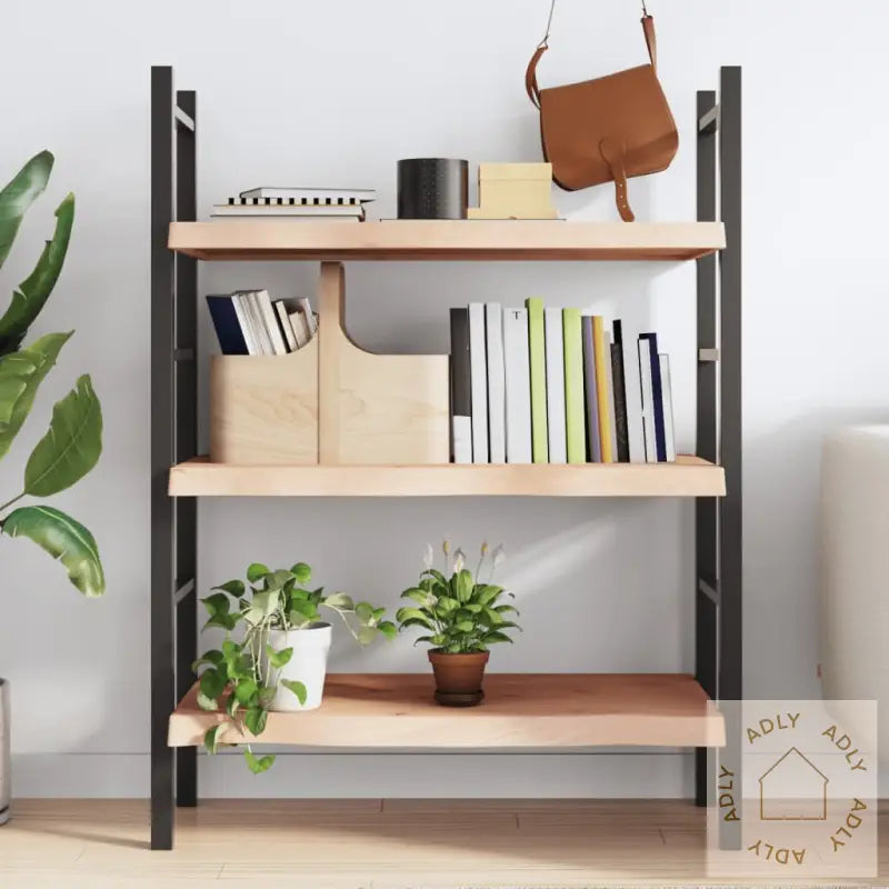 Vegghylle 100X60X(2-6) Cm Ubehandlet Heltre Eik