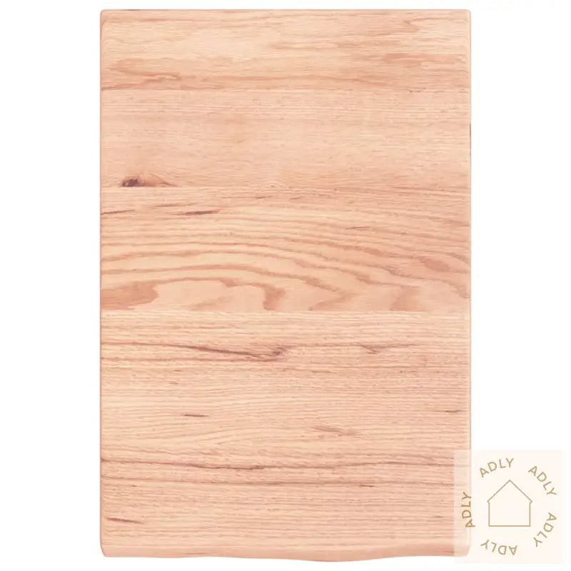 Vegghylle Lysebrun 40X60X(2-4) Cm Behandlet Heltre Eik