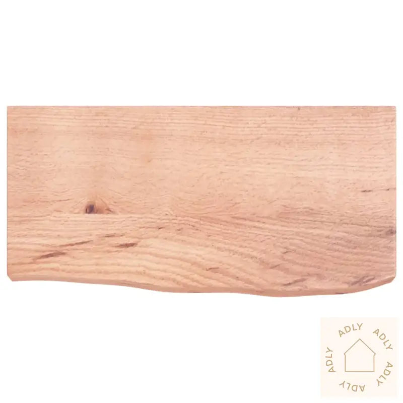 Vegghylle Lysebrun 60X30X(2-6) Cm Behandlet Heltre Eik